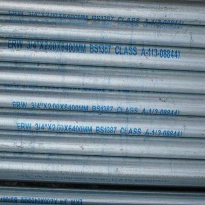 BS1387 Galvanized and ERW black pipe