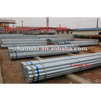 2" galvanized iron steel tube