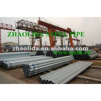 Prime 1/2 inch Hot Dipped Galvanized Threaded Carbon Iron Pipe