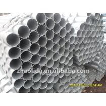 Galvanized steel pipes for plumbing fittings