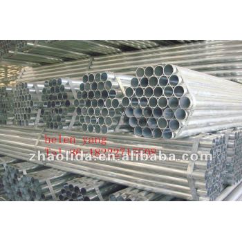 prime BS1387 hot dipped galvanized hollow section fluid steel pipe