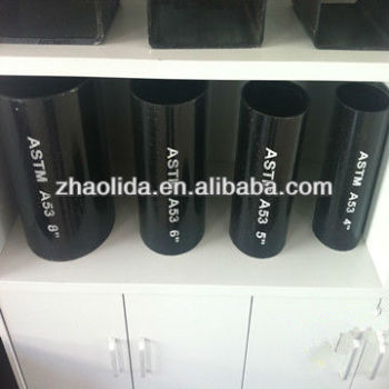 ASTM A53 ERW Black Carbon Steel Pipe/Tube