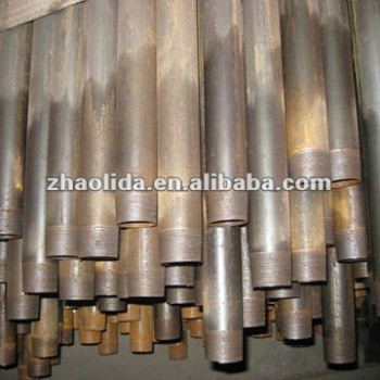 threading steel round pipe
