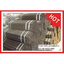 ERW black steel pipes/Scaffoling pipe 11/2"