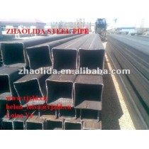 ASTM A500 240mm Diameter Square Carbon Iron Pipe