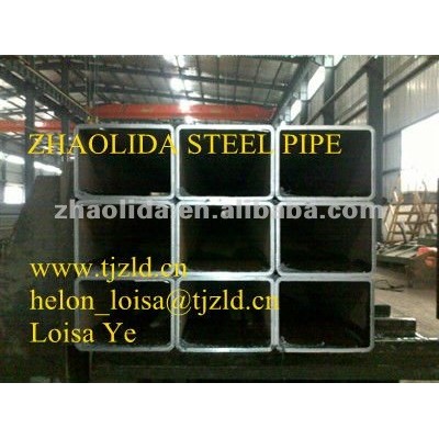 ASTM A500 580mm Diameter Square Carbon Iron Pipe