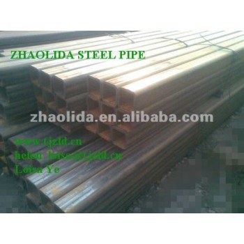 ASTM A500 600mm Diameter Square Carbon Iron Pipe