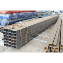square cut steel pipes
