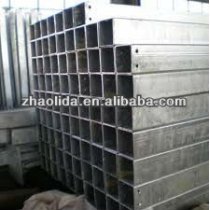 pre galvanized square and rectangular steel pipe for construction and structure use