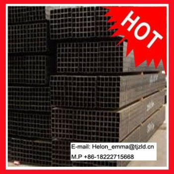 CS Hollow Section Pipe black pipes