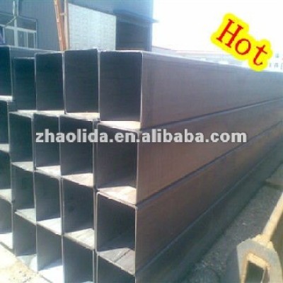 Square Hollow Section Welded Carbon Black Iron Pipe