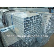 square&rectangle conduit manufacturer Q235 zinc coating pre galvanized