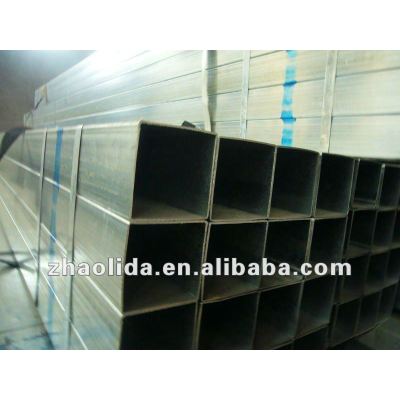 high quality galvanized steel square pipes