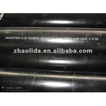 Prime ASTM A53 Gr.B 10" SCH80 Black Painted Seamless Steel Pipe