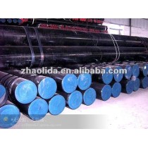 Prime ASTM A53 Gr.B 3" SCH80 Black Painted Seamless Steel Pipe