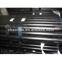 Prime ASTM A53 Gr.B 2-1/2" SCH80 Black Painted Seamless Steel Pipe