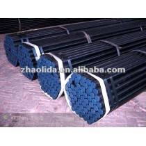 Prime ASTM A53 Gr.B 1" SCH80 Black Pained Seamless Steel Pipe