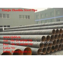 BS EN 10217, 10219 LSAW Antiseptic Spiral Steel Pipe Factory