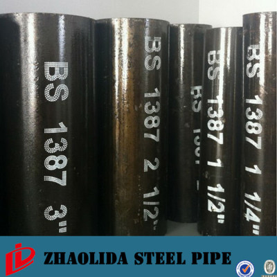 ERW steel pipe BS1387/ASTM A 53