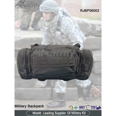 Black Military Waist Pack