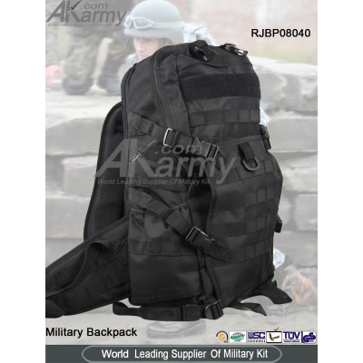 Black TAD2 Military Backpack