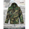 Woodland Nylon ECWCS Military Field Jacket