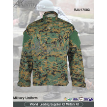 American Digital Woodland Camouflage  Poly / Cotton Ripstop ACU Coats