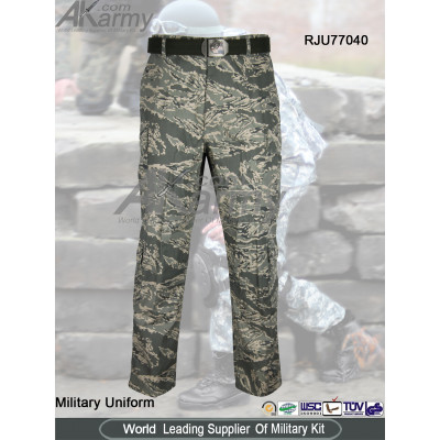 Digital Gray Poly / Cotton Twill ABU Pants