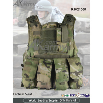 Multicam camouflage Tactical Vest