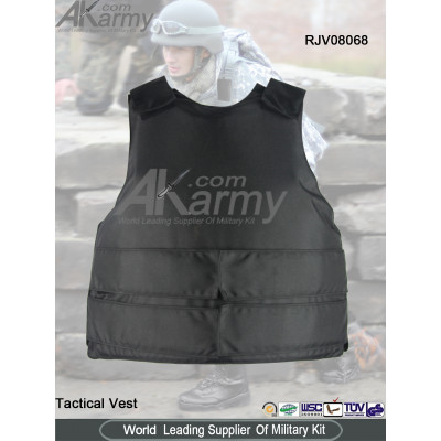 Black Stabproof Tactical Vest
