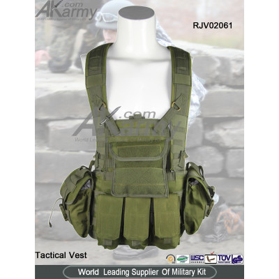 Olive Green Tactical Vest