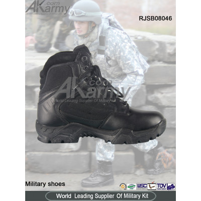 Black Military  Boots