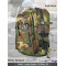 Woodland Big Zipper Military Backpack