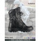 Midi Black  Military   Boots
