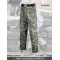 Digital Gray Poly / Cotton Ripstop ACU Pants