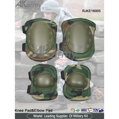 Woodland Advanced Tactical Knee Pad & Elbow Pad