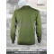 Olive Wool/Acrylic Military Sweater/Pullover