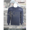 Navy Nylon/Wool military commando sweater
