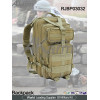 Khaki Tactical Backpack 3P Assault Pack