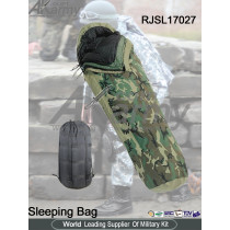 woodland 100% nylon modular sleeping bag