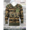 Wool/Acrylic Woodland V-Neck Military Sweater/Pullover For US Army