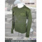 AKMAX Olive wool mens military commando sweater made by FashionOutdoor