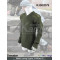 Olive military commando sweater tactical knitted pullover