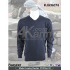 Navy sweater military v neck pullover sweater