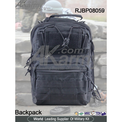 600D oxford black tactical pack