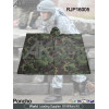 Olive Polyester Taffeta Military Poncho/Raincoat For Army