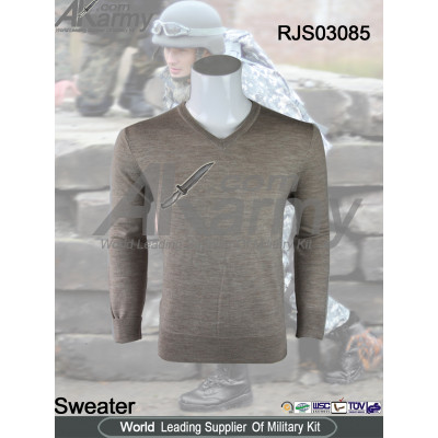 Army v neck tactical sweater mens pullover