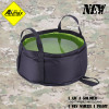 Akmax water container folding bucket lavendered camping bucket