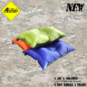 Akmax high quality  inflatable pillow  portable pillow