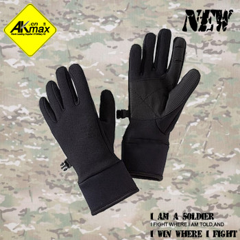 AKMAX Winter thickening gloves windproof cold-proof ski gloves ride slip-resistant gloves